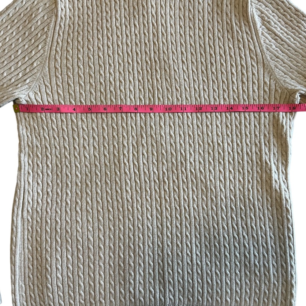 Croft & Barrow Long Sleeve Knit Turtle Neck Sweater - Picture 4 of 12